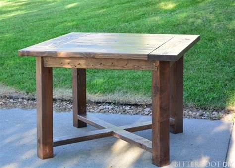 Square X Base Dining Table | Kreg Tool